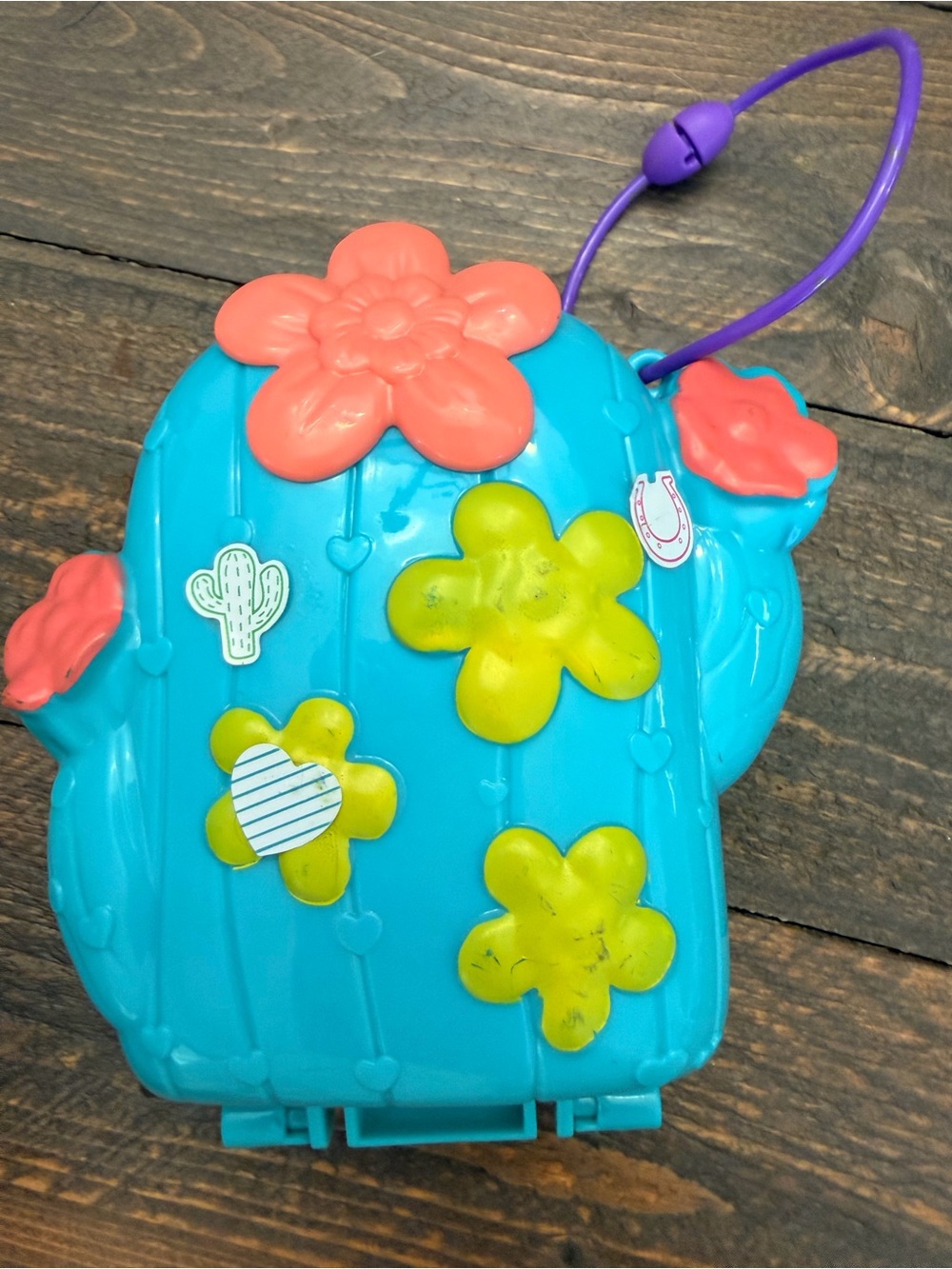 Mattel Polly Pocket Cactus Cowgirl Ranch Compact 2019 GKJ46 Case & Original Doll - Picture 8 of 12